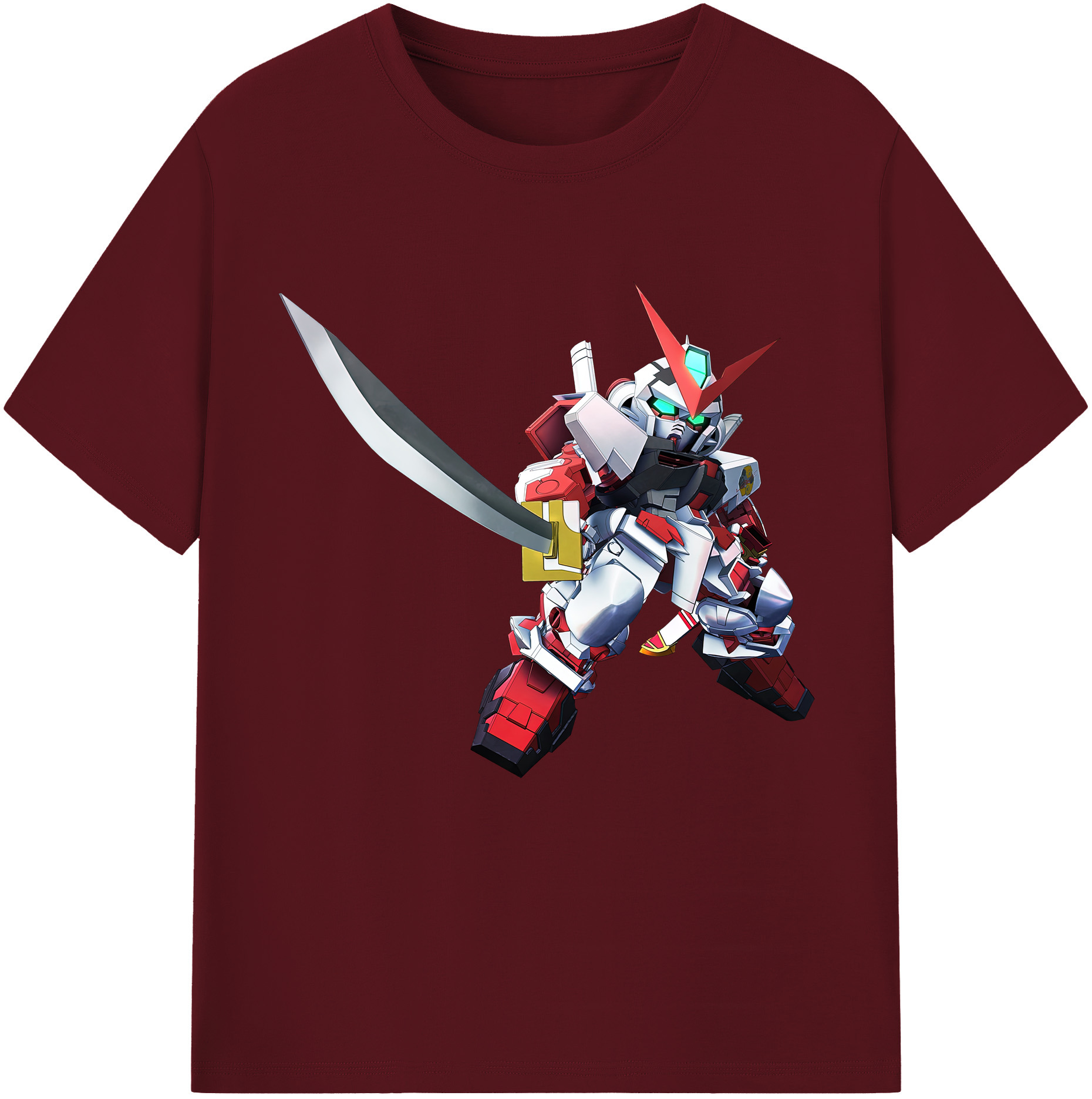 （画像用） 機動戦士ガンダム Mobile Suit Gundam 綿100％半袖Tシャツ（フロントプリント）